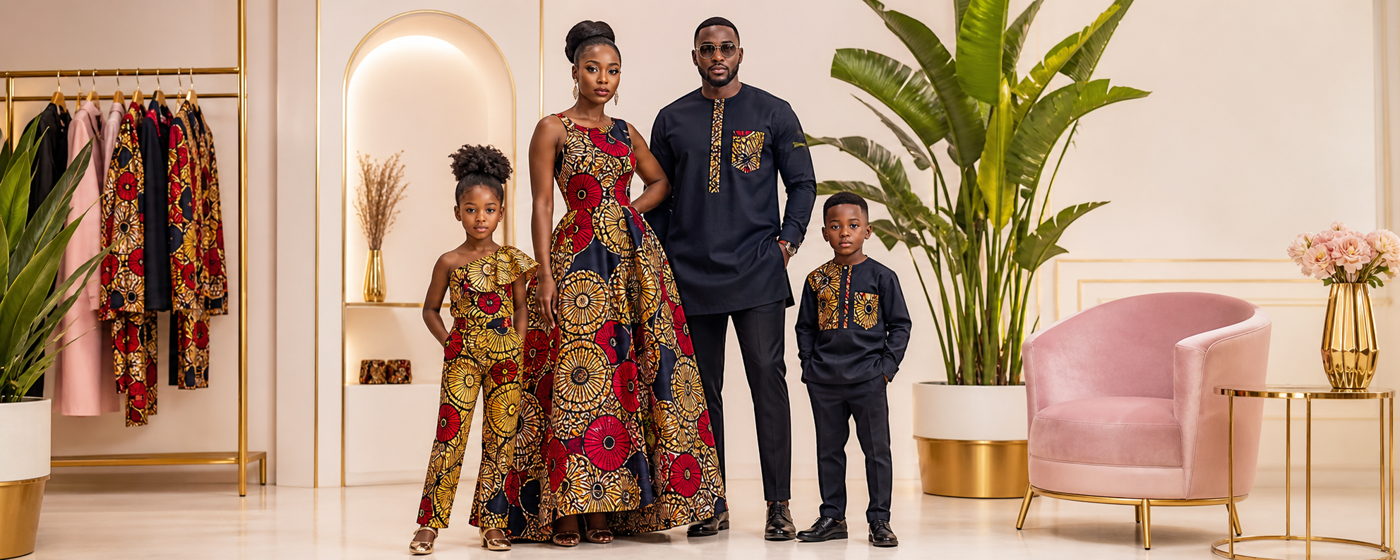 Nahor coordinated African fashion