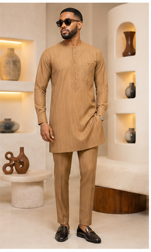 Sand Native Trouser Set